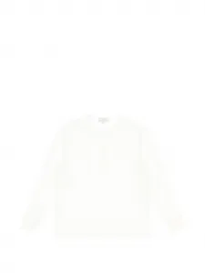 Футболка хенли с длинными рукавами Studio Nicholson, белый