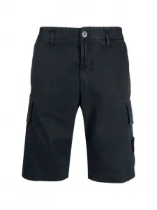 Шорты с накладными карманами Stone Island, синий