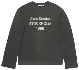 Футболка с длинными рукавами Acne Studios 1996 года, черный