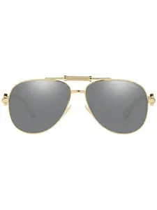 Солнцезащитные очки-пилоты VE2236 Versace Eyewear, золотой