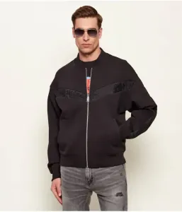 Дромзип Бомбер loose fit Hugo, черный