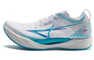 Кроссовки KM3 унисекс с низким верхом, цвет белый/королевский синий/зеленый папоротник Health