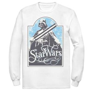 Мужская футболка с плакатом Вейдера в стиле ретро «Звездные войны» Star Wars