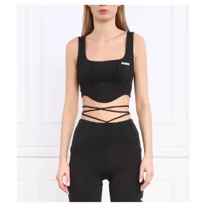 Укороченный топ Brigit Guess, черный