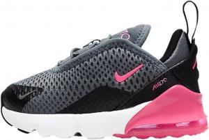 Кроссовки Nike Air Max 270 для детей, черный/розовый/серый