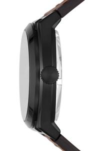 Мужские автоматические часы Everett ME3207 FOSSIL, цвет Schwarz Braun