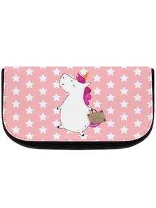 Косметичка Mr & Mrs Panda Einhorn Koffer ohne Spruch, цвет rot pastell