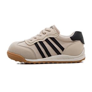 RENBEN Нескользящие износостойкие низкие повседневные туфли женские бежево-черные