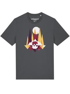 Футболка wat? Apparel, серый