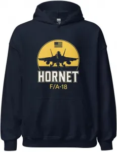 Толстовка F/A-18 Hornet с принтом истребителя