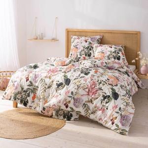 Комплект сатинового постельного белья Estella Ateliers Fiore color multicolor размер 135х200+80х80