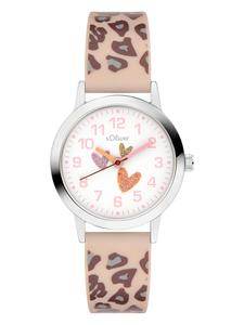s.Oliver Часы 'The Twinkle Fun' в серебристом цвете