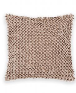 Декоративная подушка Loop, 45 см x 45 см Donna Karan Home, Putty