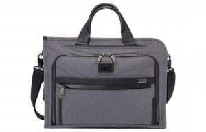 TUMI Тканевый портфель Regular мужской серый