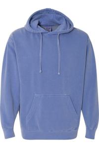 Толстовка с капюшоном Comfort Colors Garment-Dyed, цвет flo blue