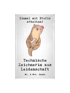 Mr. & Mrs. Panda Гостевое туалетное полотенце  Чертежница из Лейденса    в белом цвете