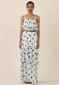 Платье макси Apart, Creme-Nachtblau