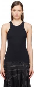 Топ-майка TOTEE Curved Rib TOTEME, черный