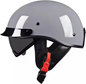 Винтажные немецкие мотоциклетные полушлемы, шлемы-«джет» для мужчин и женщин, сертифицированные ECEDOT, полушлемы для мопедов и скутеров, открытые шлемы с солнцезащитным козырьком, шлемы для скутеров и мотоциклов LPXPLP, 9