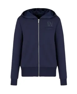 Толстовка простого дизайна Armani Exchange, синий
