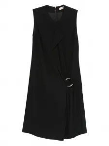 Платье с металлическим декором Carla G., черный