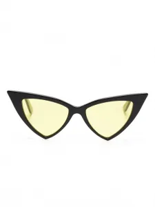 Солнцезащитные очки в оправе 'кошачий глаз' Alexander McQueen Eyewear, черный