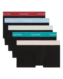Набор из 5 коротких боксеров - Icon Cotton Stretch Calvin Klein, черный