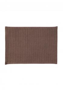 Простые циновки для ванной тауп — 58 Rhomtuft, коричневые