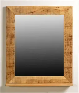 Зеркало SIT "Рустик", в заводском дизайне, шебби-шик, винтаж 67х80х3 см, цвет natur/bunt