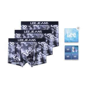 Edge Color 3.0 трусы подарочные наборы мужские 3 шт Lee, черный