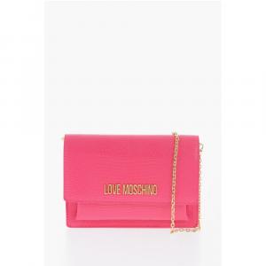 Сумка LOVE LIZARD из искусственной кожи с крокодиловым эффектом и золотой цепочкой Moschino, мультиколор