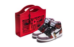 Jordan Баскетбольные кроссовки Air 1 Vintage, унисекс, высокие, фиолетовые
