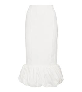 Юбка миди из крепа Vindicate Maticevski, белый