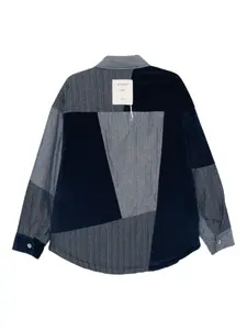 Джинсовая куртка в технике пэчворк Five Cm, синий