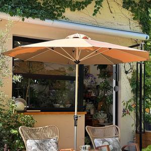 Fantasy Кресло-качалка из ротанга с зонтом от солнца, цвет khaki