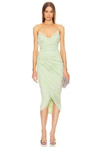 Платье миди x revolve elyse Michael Costello, зеленый