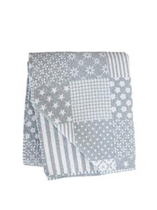 Лоскутное одеяло серого цвета Krasilnikoff