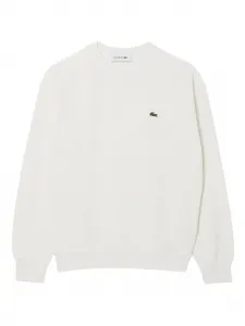 Свитер с нашивкой-логотипом Lacoste, белый
