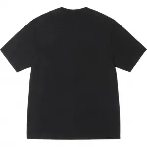 SS25 WES WINGS TEE PIGMENT DYED футболка Unisex Stussy, marine синий