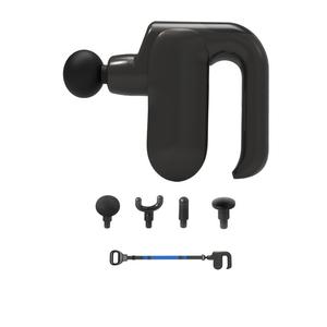 Массажный ролик Fascia Guns Muscle, многофункциональный мини-электрический, тихий, профессиональный, для мужчин и женщин FRK RD A90 Furanke, черный