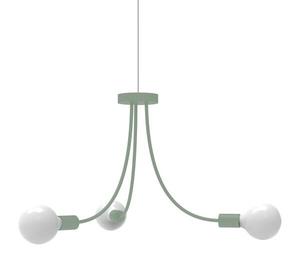 Подвесной светильник Lumicom Classic 3X, 60x60x60 см, зеленый