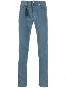 Зауженные джинсы Incotex, синий