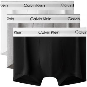 Мужские трусы 3 штуки Calvin Klein, черный/серый/белый