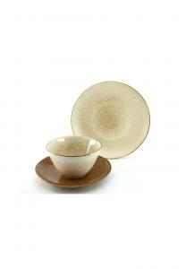 Набор посуды Creatable Sahara, 3 предмета, кремовый