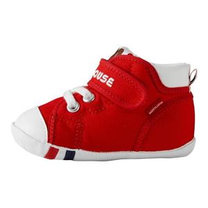 Кроссовки с вышитым логотипом Miki House и ремешком на липучке, черный