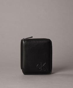 (M) Кожаный полукошелек на молнии Calvin Klein CK