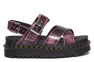 Босоножки на платформе Voss II Dr. Martens, фиолетовый