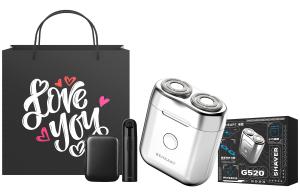 Электробритва Times, G520 Lover'S Grooming Gift Box (Nose Hair Trimmer + Storage Bag + Lover'S Gift Bag)