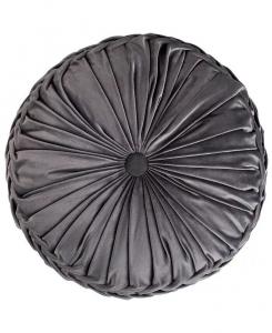 Лейла 18-дюймовая круглая подушка Safavieh, серый