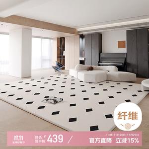 Xinglianxin Ковер 200x300 см для гостиной/спальни, съемный, моющийся, кремовый стиль, без стирки